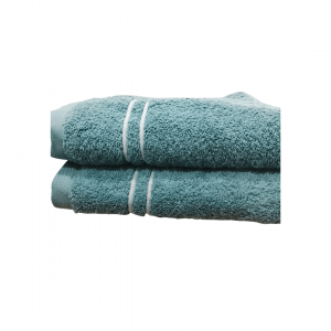 toalla de lavabo azul