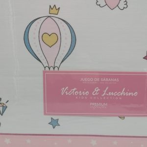 Juego de sábanas Unicornios - Victorio & Lucchino
