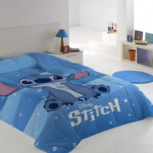 Edredon Nordico Stitch Azul