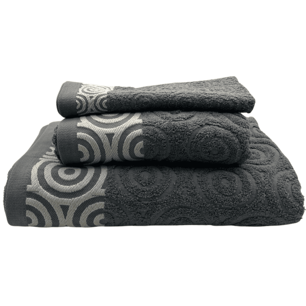 Toallas Baño Algodón Gris