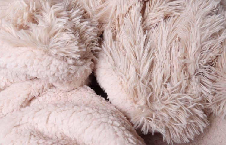 Manta Sherpa Flou Beige