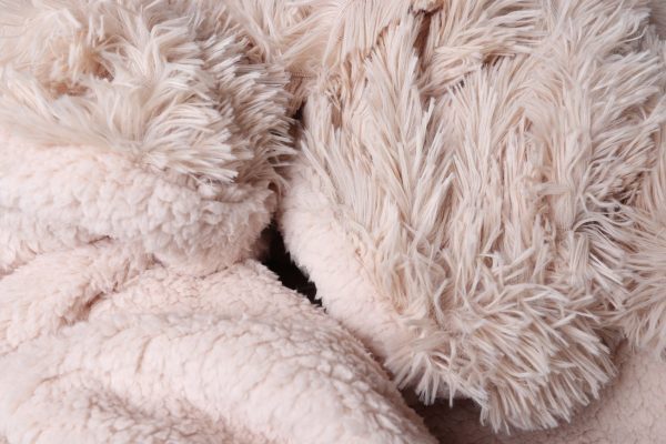 Manta Sherpa Flou Beige