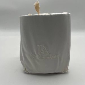 Funda de Almohada Seda de Bambú Blanco