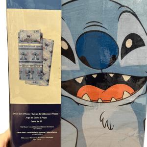 Juego Sábanas Stitch Azul