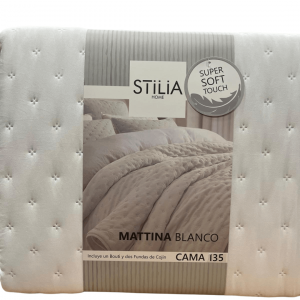 Colcha Bouti Mattina Blanco