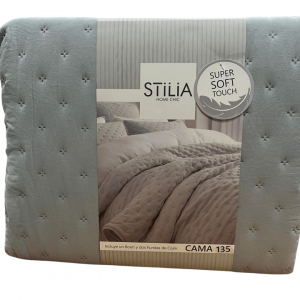 Colcha Bouti Mattina Gris