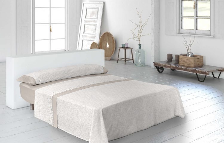 Juego Sábanas Pierre Cardin Sena Beige