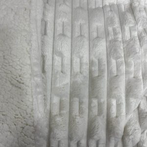 Edredón Sherpa Karamelo Ada Blanco