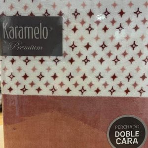Juego Sábanas Coralina Karamelo Evania Coral
