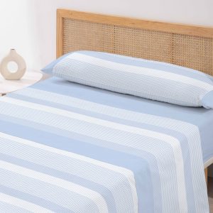 Juego Sábanas Karamelo JENNA azul