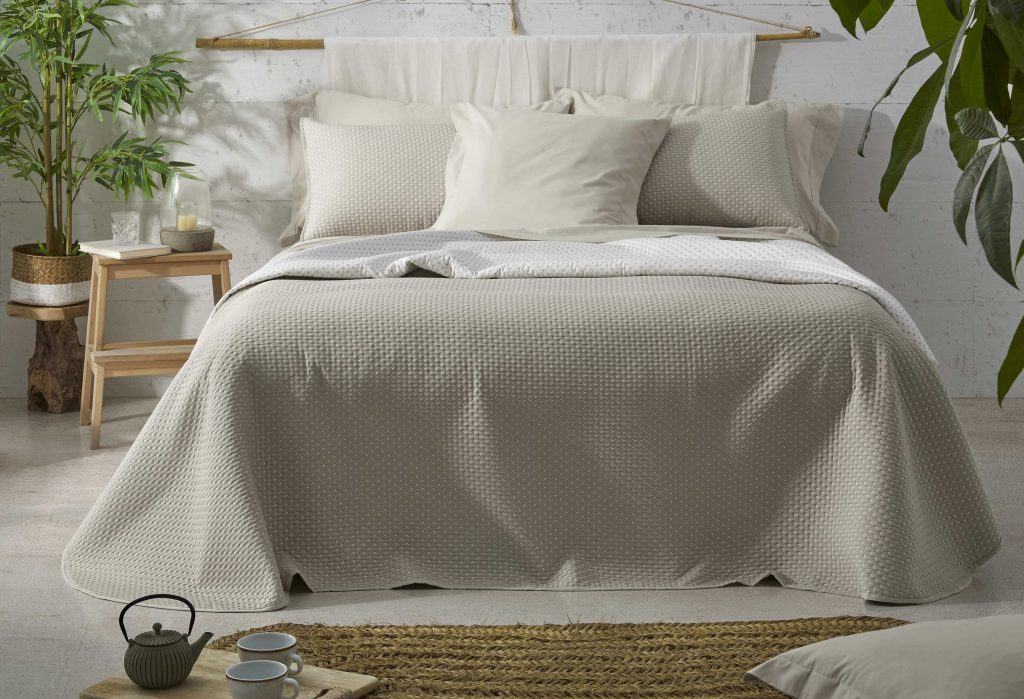 Colcha Burrito Blanco 162 Lino