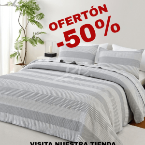 colcha bouti cloe gris