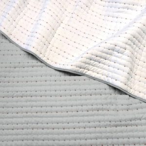 Colcha Bouti Barga Gris Perla