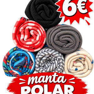 Manta de Sofá Polar